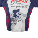 MAISCH Cycling Full Zip Mens Jersey Blue S