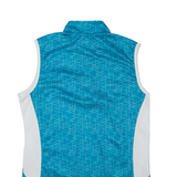 STOKE Cycling Womens Jersey Green Sleeveless 1/2 Zip M