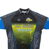 TZAMO Cycling Mens Jersey Black 1/4 Zip XL