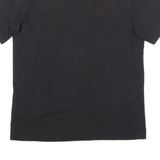 ADIDAS Mens T-Shirt Black V-Neck M