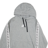 NIKE Womens Grey Hoodie L