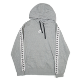 NIKE Womens Grey Hoodie L