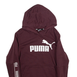 PUMA Mens Maroon Hoodie S