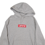LEVI'S Relaxed Mens Grey Hoodie L