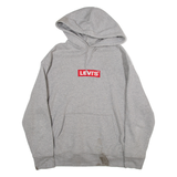 LEVI'S Relaxed Mens Grey Hoodie L