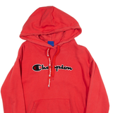 CHAMPION Womens Pink Hoodie S