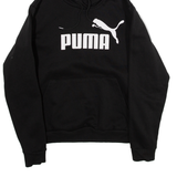 PUMA Womens Black Hoodie UK 16