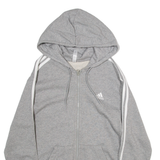 ADIDAS Womens Grey Hoodie M
