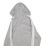 ADIDAS Womens Grey Hoodie M