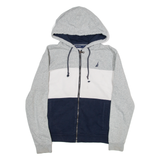NAUTICA Womens Grey Hoodie Full Zip S