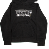 LEVI'S Mens Black Hoodie S