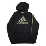 ADIDAS Womens Black Hoodie L