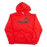 PUMA Womens Red Hoodie L