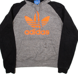 ADIDAS Womens Grey Hoodie M