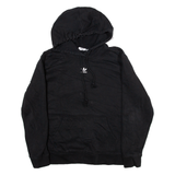 ADIDAS Womens Black Hoodie UK 14