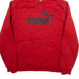 PUMA Womens Red Hoodie L