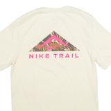 NIKE Dri Fit Womens T-Shirt Yellow S