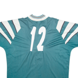 ADIDAS Charleston Pub Mens T-Shirt Green V-Neck L