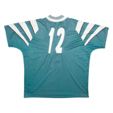 ADIDAS Charleston Pub Mens T-Shirt Green V-Neck L