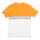 ADIDAS Womens T-Shirt Orange XS