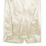 LAUREL Womens Blazer Jacket Beige Wool L