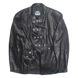 AVANIGRADE Womens Jacket Black Faux Leather L