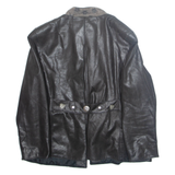 AVANIGRADE Womens Jacket Black Faux Leather L