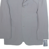 SASCH Mens Blazer Jacket Grey L