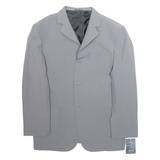SASCH Mens Blazer Jacket Grey L