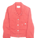 LEVI'S Womens Denim Jacket Orange XS