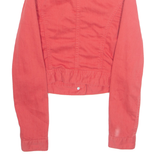 LEVI'S Womens Denim Jacket Orange XS
