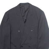 Mens Blazer Jacket Black L