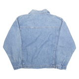 BEPPO Womens Denim Jacket Blue L