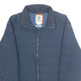 TIMBERLAND Mens Puffer Jacket Blue L