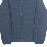 TIMBERLAND Mens Puffer Jacket Blue L