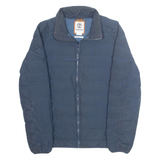 TIMBERLAND Mens Puffer Jacket Blue L