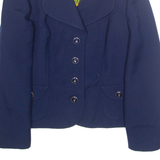 Womens Blazer Jacket Blue M