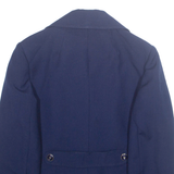 Womens Blazer Jacket Blue M