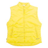 REEBOK Womens Gilet Yellow M