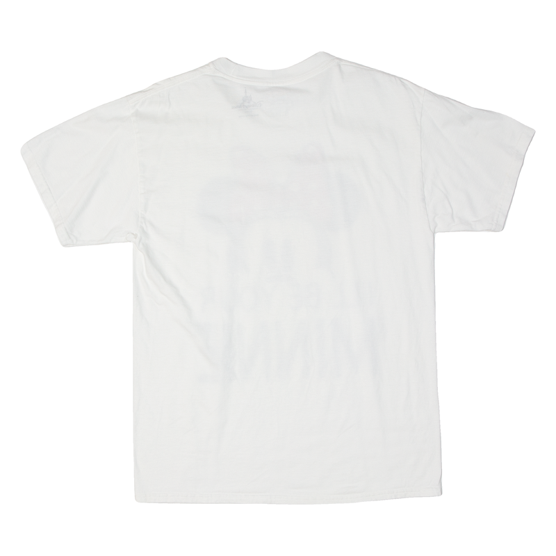 HANES BEEFY T Disney Minnie Womens T-Shirt White USA M