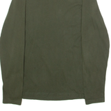 THE NORTH FACE Mens T-Shirt Green Long Sleeve Crew Neck S