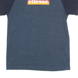 ELLESSE Mens T-Shirt Blue Crew Neck S