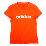 ADIDAS Womens T-Shirt Red XS