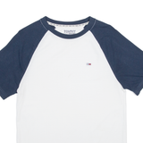 TOMMY HILFIGER Mens T-Shirt White XS