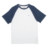 TOMMY HILFIGER Mens T-Shirt White XS