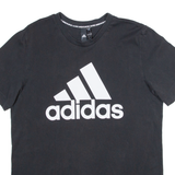 ADIDAS Mens T-Shirt Black L