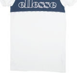 ELLESSE Womens T-Shirt White UK 4