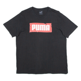 PUMA Mens T-Shirt Black L