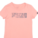 PUMA Womens T-Shirt Pink UK 6