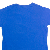 GILDAN French July Birthday Womens T-Shirt Blue Crew Neck L